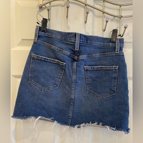 Current Elliot Raw Hem Jean Skirt - Picture 4 of 4